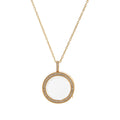 Collar Diamantes Circular